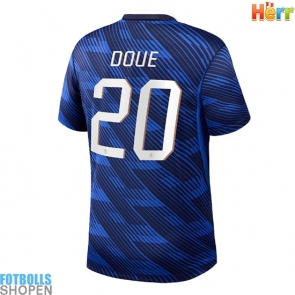 Billiga Frankrike Desire Doue #20 Hemmatröja VM 2026 Kortärmad